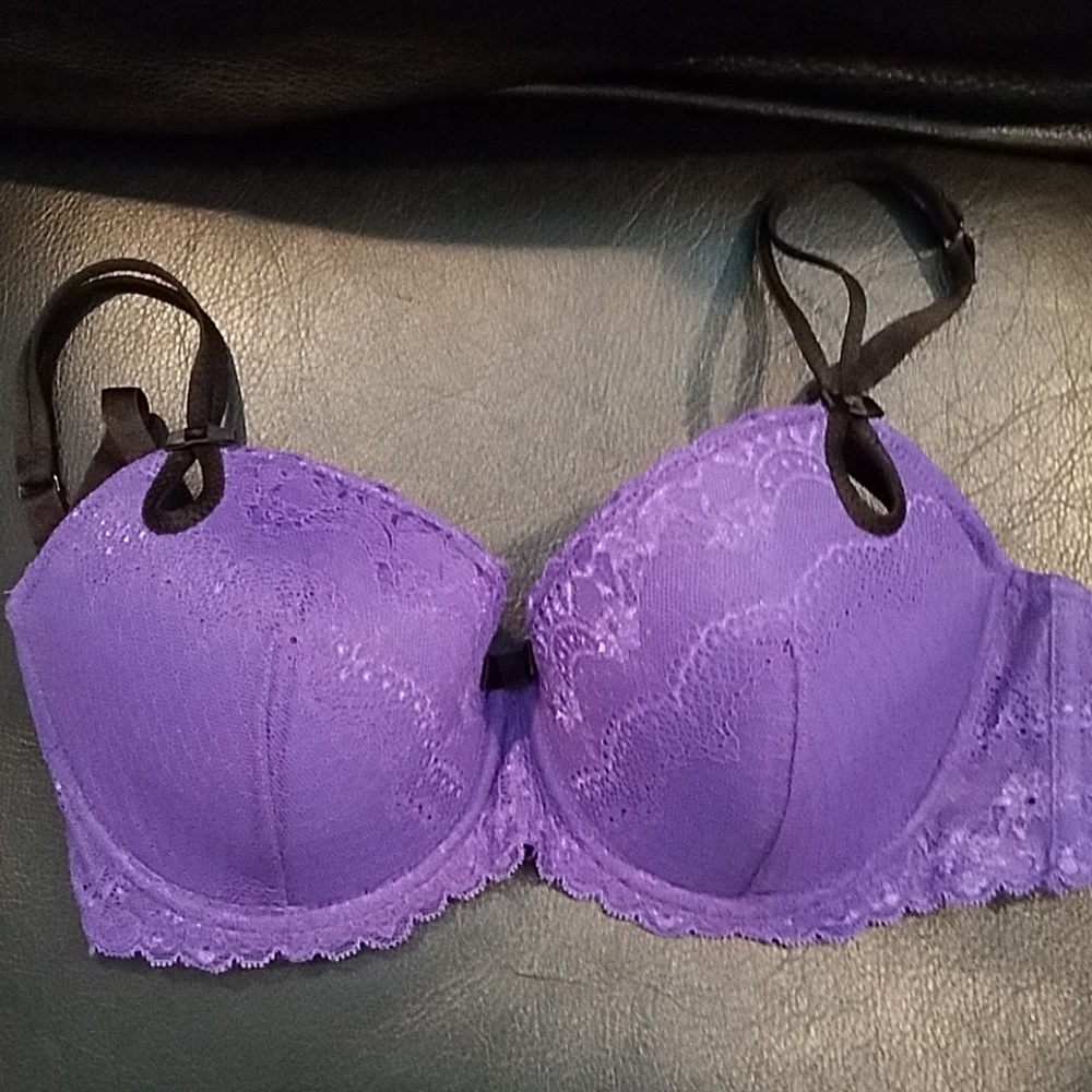 New Sexy Purple Bra 32DD